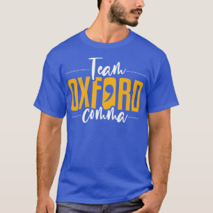 Grammar Team Oxford Comma English T-Shirt