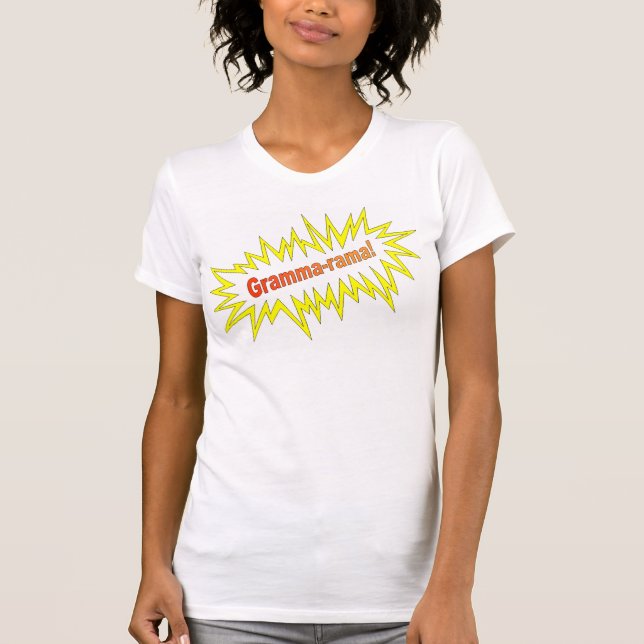 Grammarama T-Shirt (Front)