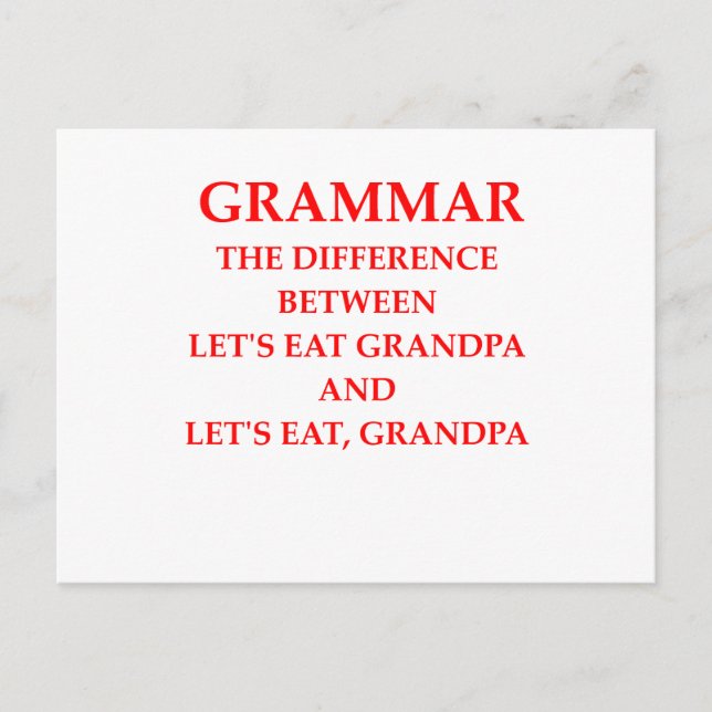 grammer postcard (Front)