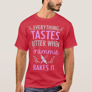 Grammie Bakes It Funny Grammie Baking T-Shirt