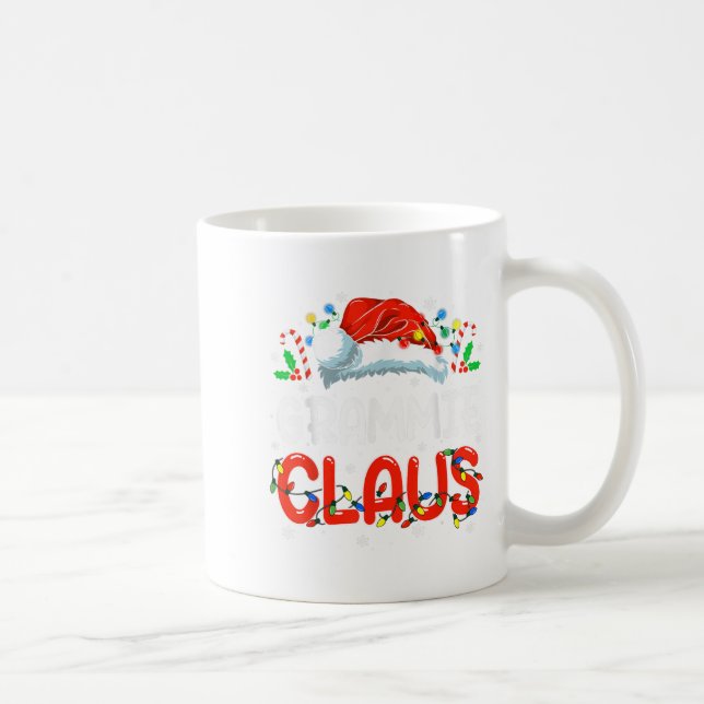 Grammie Claus Christmas Family Matching Pyjamas Fu Coffee Mug (Right)