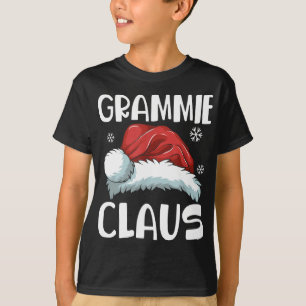 Grammie Claus Christmas Pajama Family Matching Xma T-Shirt