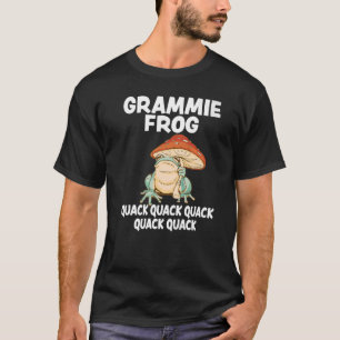 Grammie Frog Animal Pun Love Amphibian Toad Frogs  T-Shirt