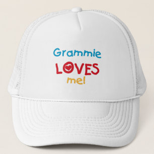 Grammie Loves Me T-shirts and Gifts Trucker Hat