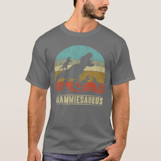 Grammie saurus Re Dinosaur 3 three Matching Family T-Shirt