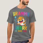 Grammie SharkGrammie Shark Lover Family Mothers Da T-Shirt<br><div class="desc">Grammie SharkGrammie Shark Lover Family Mothers Day  .</div>