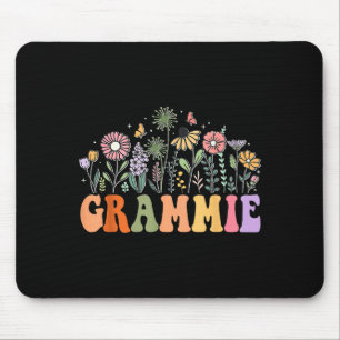 Grammie Wildflower Floral Birthday Baby Shower New Mouse Mat