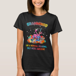 Grammingo Like A Normal Grandma Quilting T-Shirt