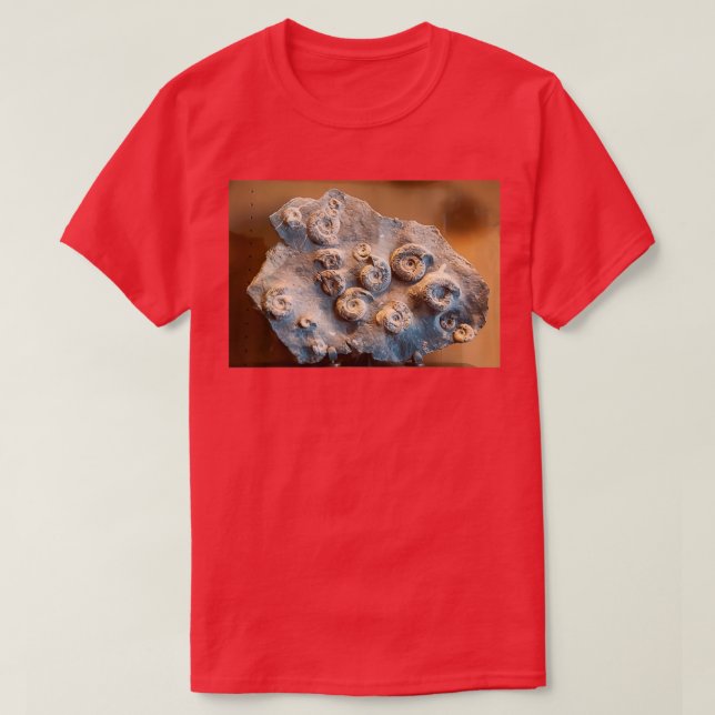 Grammoceras doertenense Ammonit fossil classique T-Shirt (Design Front)