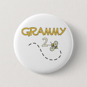 Grammy 2 Bee 6 Cm Round Badge