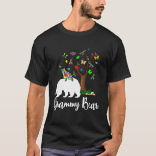Grammy Bear Autism Awareness Love Support T Shirt 