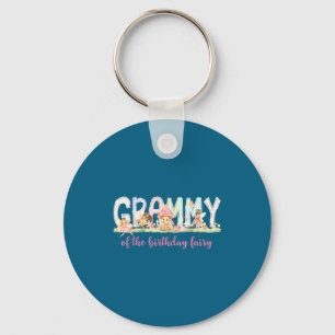 Grammy Birthday Fairy Girl Magical Key Ring