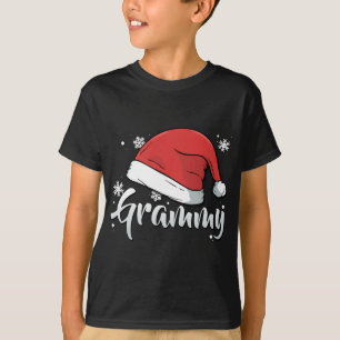 Grammy Christmas Santa Grandma Matching Family Gro T-Shirt