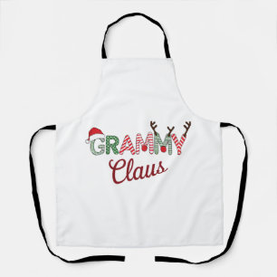 Grammy Claus Christmas Grandma Gift Xmas  Apron