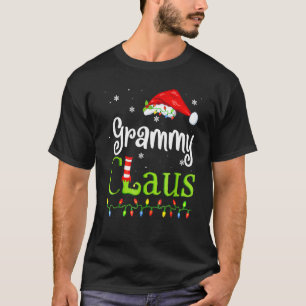 Grammy Claus Christmas Pajama Family Matching Xma T-Shirt