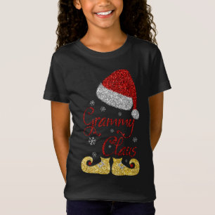 grammy Claus Matching Family Christmas X-mas Gift T-Shirt