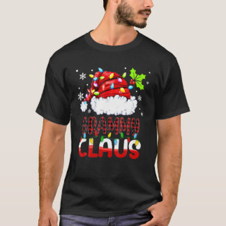 Grammy Claus Xmas Family Matching Grandma Funny Ch T-Shirt