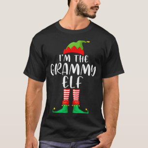 Grammy Elf Matching Family Group Christmas Party P T-Shirt