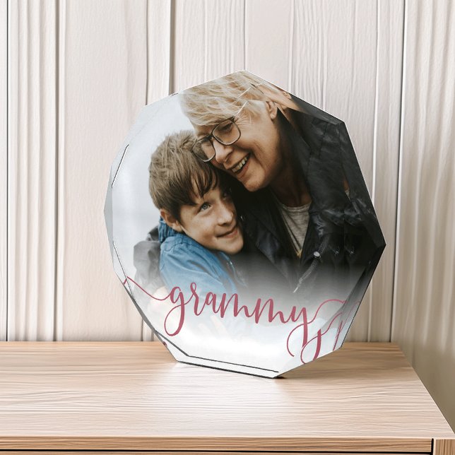 Grammy Grandma Script Overlay Photo Block (Creator Uploaded)