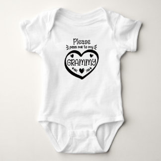 Grammy Grandmother Gift, Grammy, Baby Bodysuit