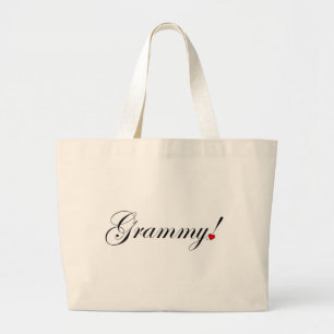 Grammy! Large Tote Bag