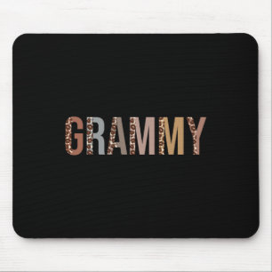 Grammy Leopard Print Mum Cute Mothers Day Funny Gr Mouse Mat