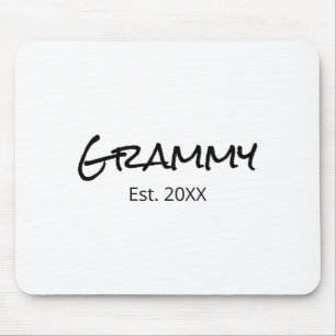 Grammy Nana Gigi Grandma Grandmother D Mouse Mat