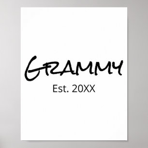 Grammy Nana Gigi Grandma Grandmother D Poster
