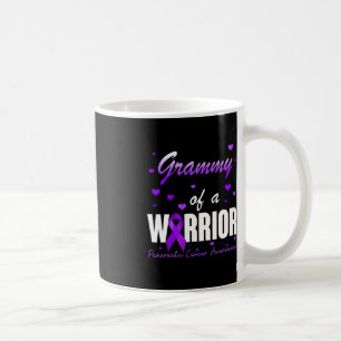 Grammy Of Pancreatic Cancer Warrior Ribbon Support Coffee Mug