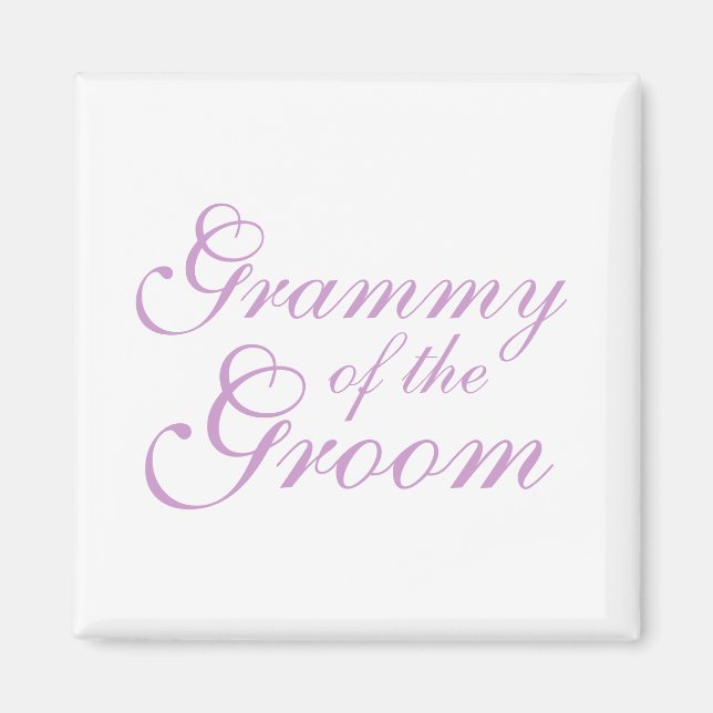 Grammy of the Groom Magnet (Front)