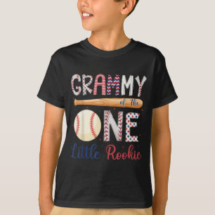 Grammy of The One Little Rookie Baseball 1st T-Shirt