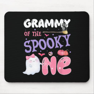Grammy Of The Spooky One 1st Birthday Halloween Pi Mouse Mat