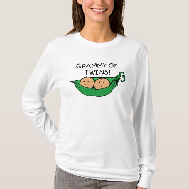  Grammy of Twins Pod T-Shirt (Front)