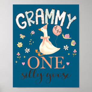 Grammy One Silly Goose 1st Illustration Poster