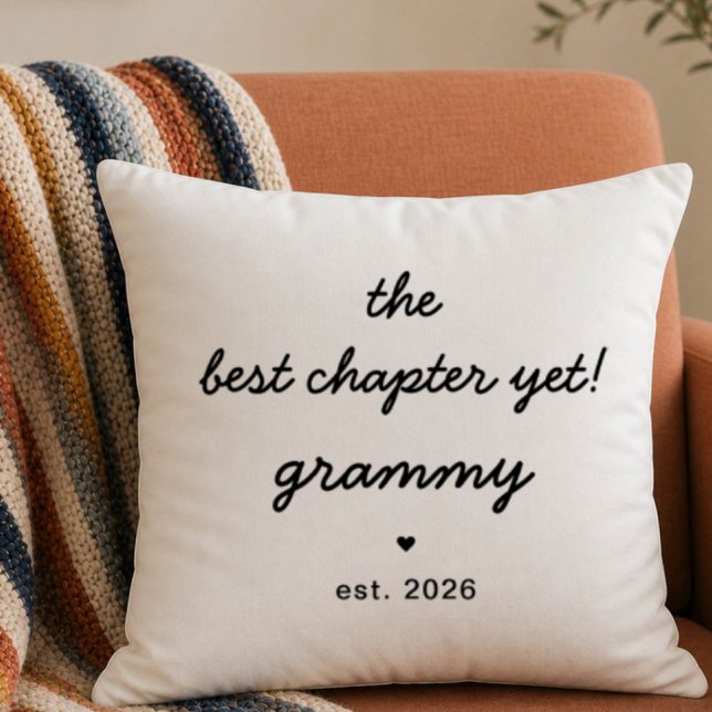 Grammy Pillow Gift | Best Chapter Yet (Creator Uploaded)