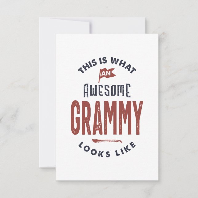 Grammy RSVP Card (Front)