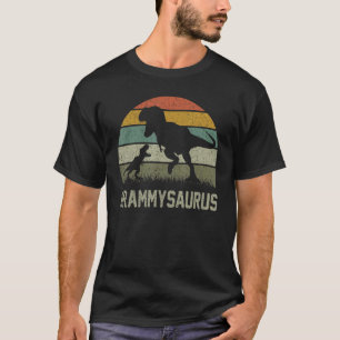 Grammy Saurus T Rex Dinosaur Grammysaurus Family M T-Shirt