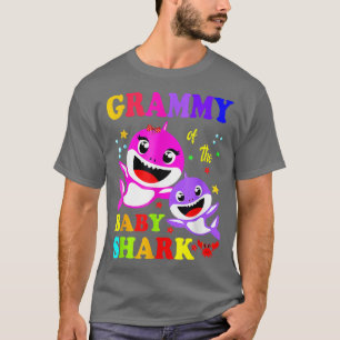 Grammy Shark Grammy Shark Family Mother's Day Birt T-Shirt