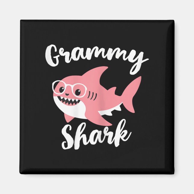 Grammy Shark Mother's Day Grandma Funny  Magnet (Front)