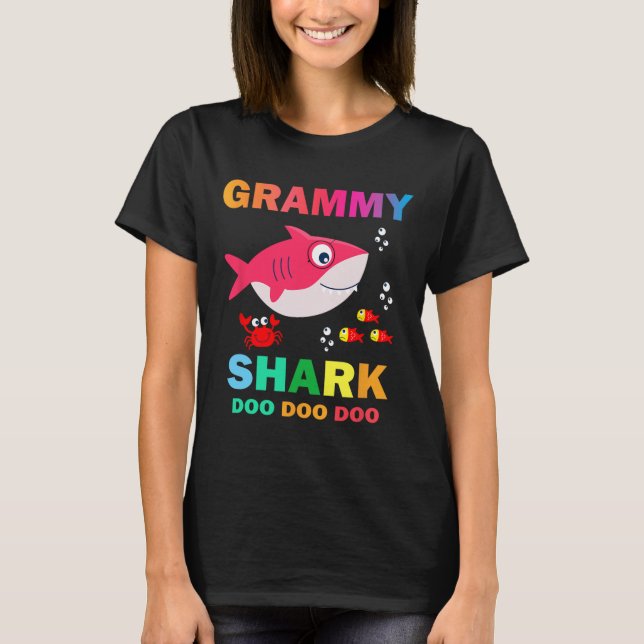 Grammy Shark  T-Shirt (Front)
