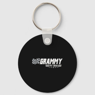 Grammy T Crew Race Car Birthday Family Racing Key Ring