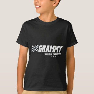 Grammy T Crew Race Car Birthday Family Racing T-Shirt