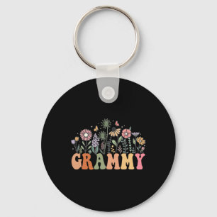 Grammy Wildflower Floral Birthday Baby Shower New  Key Ring