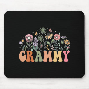 Grammy Wildflower Floral Birthday Baby Shower New  Mouse Mat
