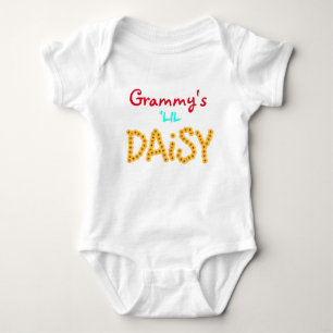 Grammy's lil Daisy, Cute & personalised! Baby Bodysuit