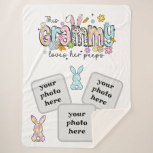 Grammy's Snuggle Squad – Custom Sherpa Blanket