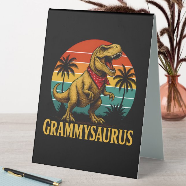 Grammysaurus T Rex Dinosaur Grammy Mothers Day (In SItu (Table))