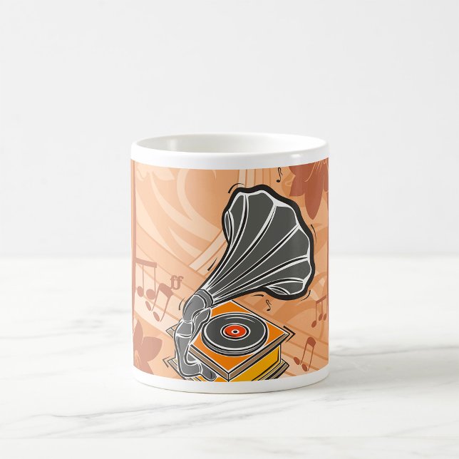 Gramophone Coffee Mug (Creator Uploaded)