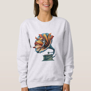 Gramophone-Dancing Through the Melody Sweatshirt
