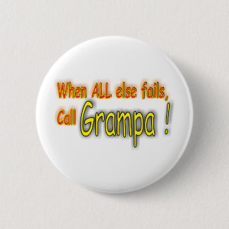 Grampa 6 Cm Round Badge